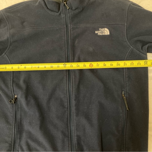 The North Face Windwall Fleece Jacket Water Resistant Blue L  Logo Embroidered - Picture 11 of 16